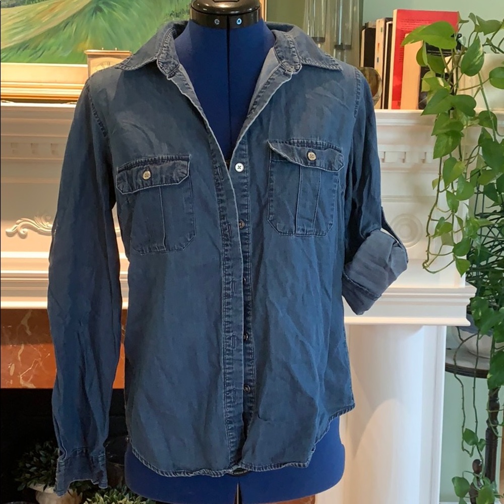 Chambray blouse
